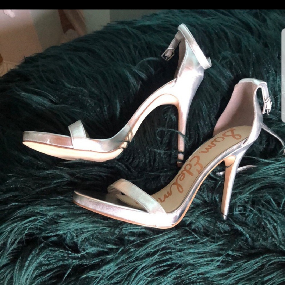 Sold* Sam Edelman Silver sandals